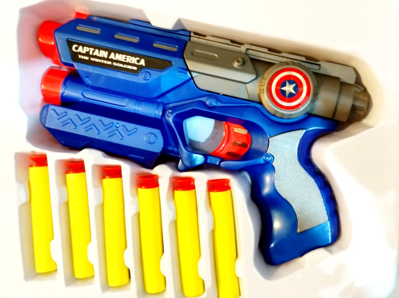 Super Hero Avengers or civil war Soft Bullet Blaster For Boys