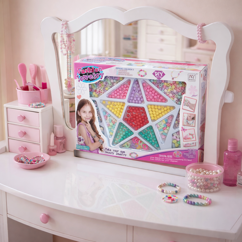 DIY Kids Fasion Jewelry set Making Kit for Girls